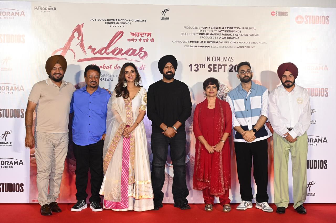 Jio Studios, Humble Motion Pictures and Panorama Studios unveil the trailer of Punjabi superstar Gippy Grewal’s third instalment of the popular Ardaas series,Ardaas Sarbat De Bhale Di